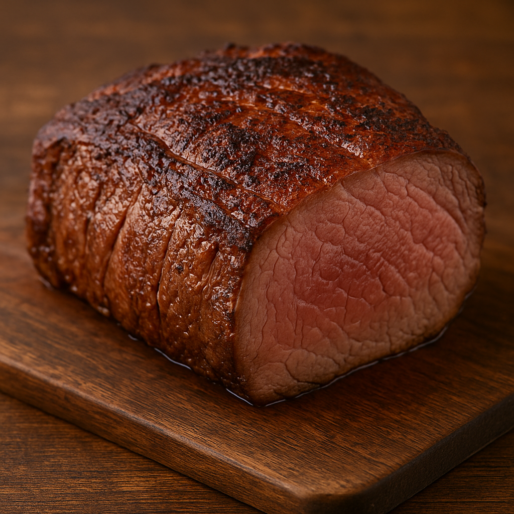Roast cooked