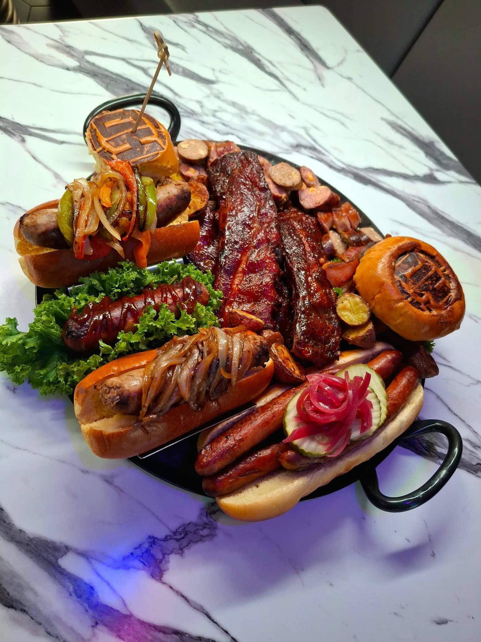 Chad Wild Clay and Vy Qwaint ordered Homestead Meat Company